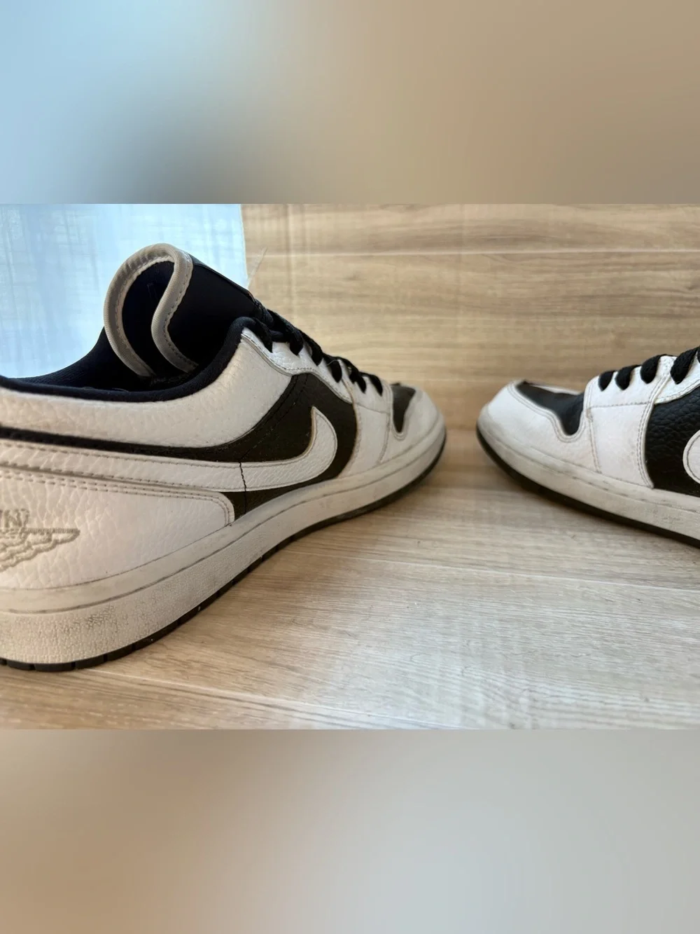 Nike Air Jordan 1 Low SE Homage White Black Split Shoes DR0502-101 Women's 10.5 - Picture 11 of 14